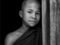 portrait buddhist monk burma myanmar